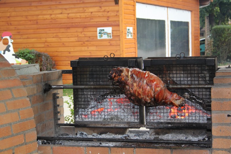 Barbecue et broche